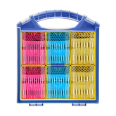 HAISSTRONICA butt splice wire connectors, blue storage case,  AWG 16-10, 3:1 ratio, professional electrical tools.