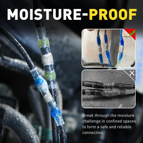 Moisture-proof Haisstronica solder connectors: Sealed connections for damp environments and confined spaces