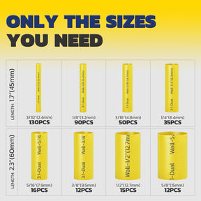 Haisstronica yellow heat shrink tubing, high-temperature resistant, 3:1 dual-wall construction.