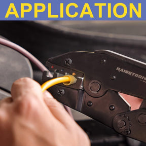 Haisstronica wire heat shrink connectors – versatile terminals for industrial and automotive applications.