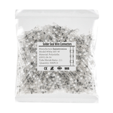 Waterproof electrical connectors - HAISSTRONICA White SST-W, AWG 26-24, 500pcs. SGS certified.