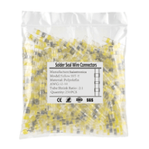 Heat shrink butt connectors - HAISSTRONICA Yellow SST-Y, AWG 12-10, 250pcs. CE/RoHS compliant.