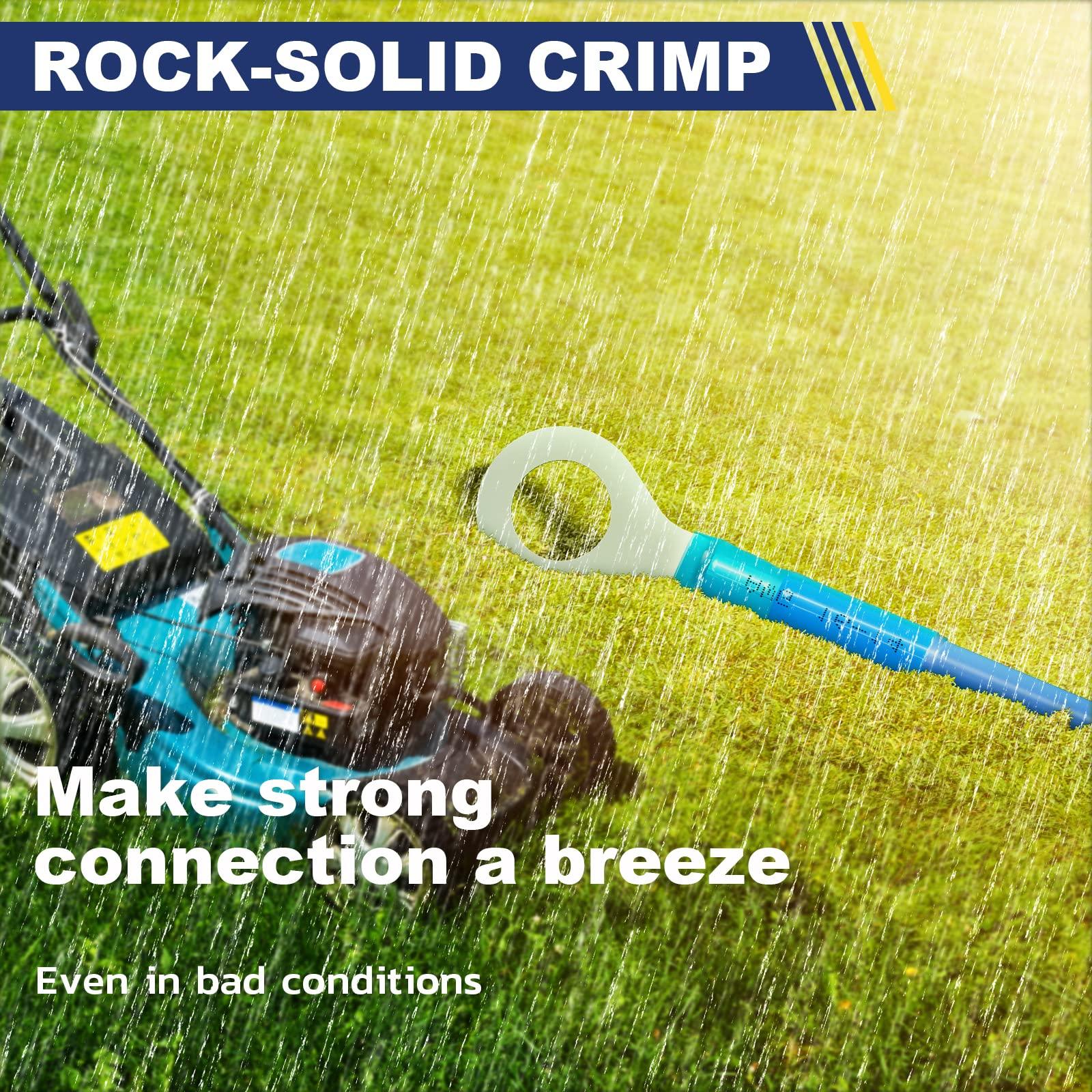 Haisstronica heat shrink crimp connectors for rock-solid connections, ideal for harsh industrial or marine environments.