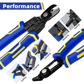 Heavy duty wire strippers from Haisstronica: High-performance Z119 model for skipping, peeling, and precision cutting.